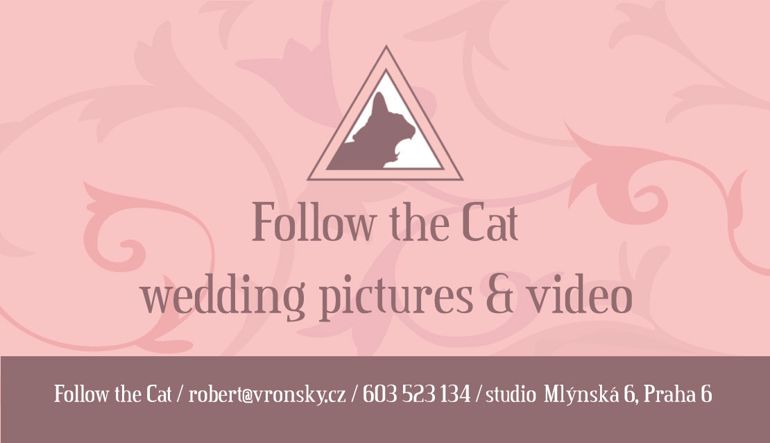 Follow the Cat - Wedding pictures and movies - business card